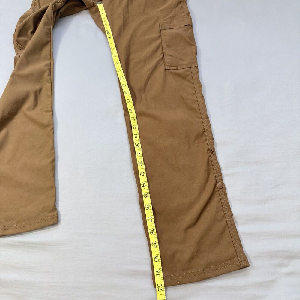Prana Stretch Zion Cargo Pant 36 X 32 Slim Fit Brown Outdoor Vented Gorpcore - Picture 7 of 12